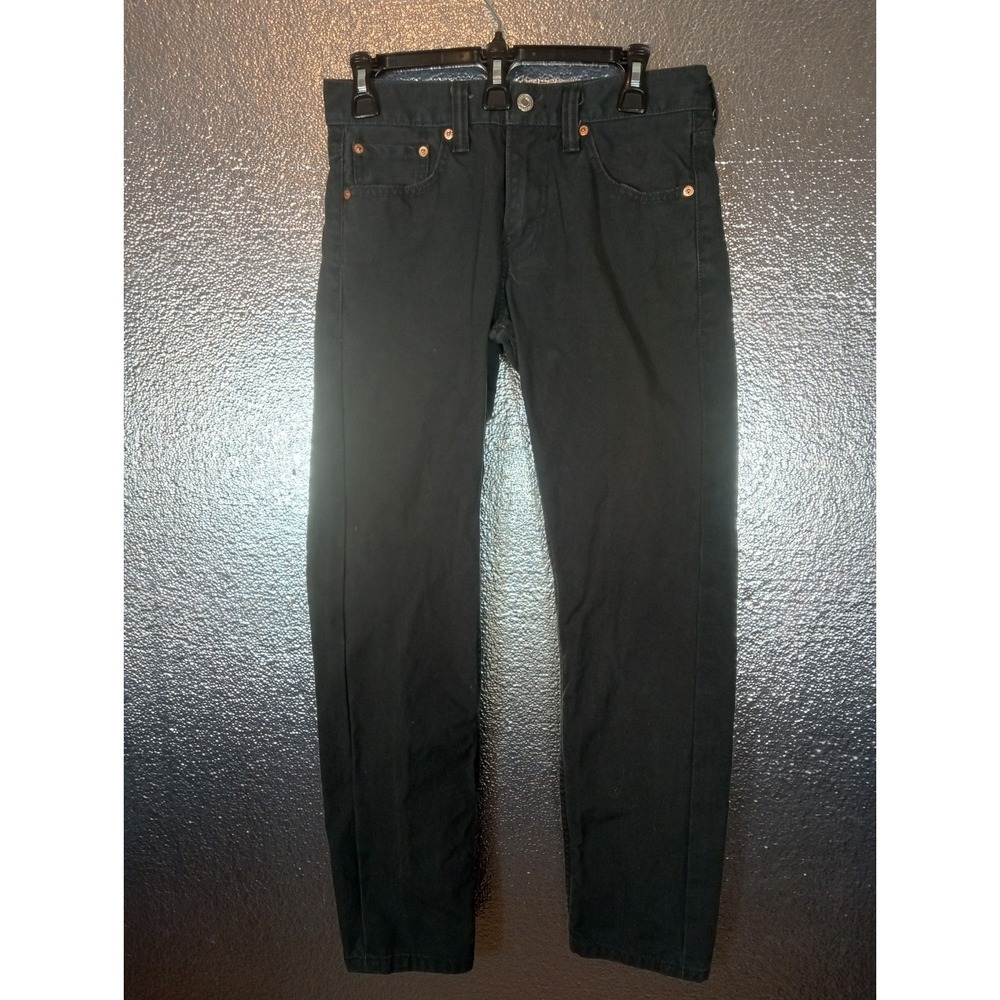 Levis 511 Jeans Men's 30x30 Black Slim Fit Dark Wash Stretch Denim 100% Cotton